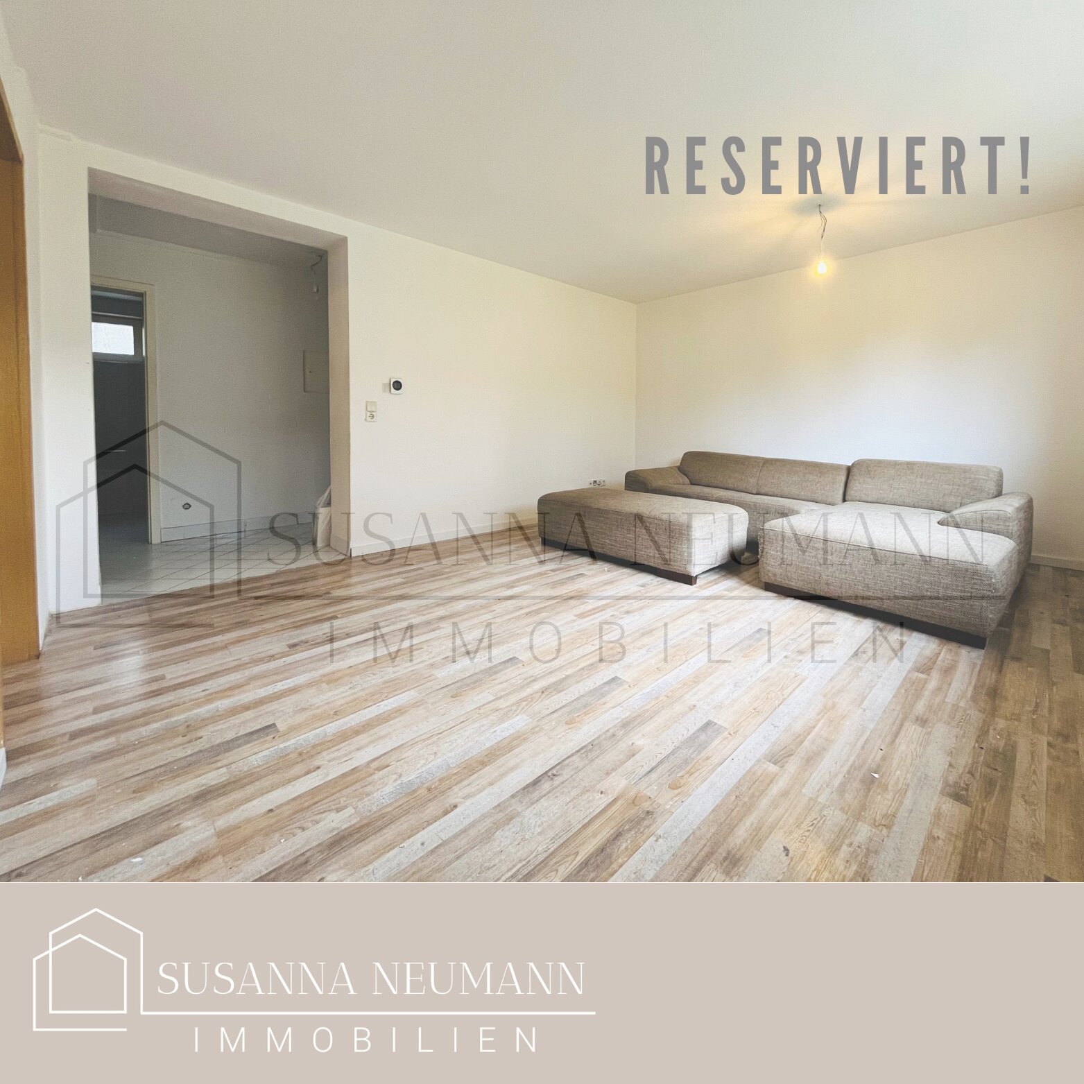 *Reserviert!* New-Year-Deal: 3-Zimmer Wohnung im Souterrain