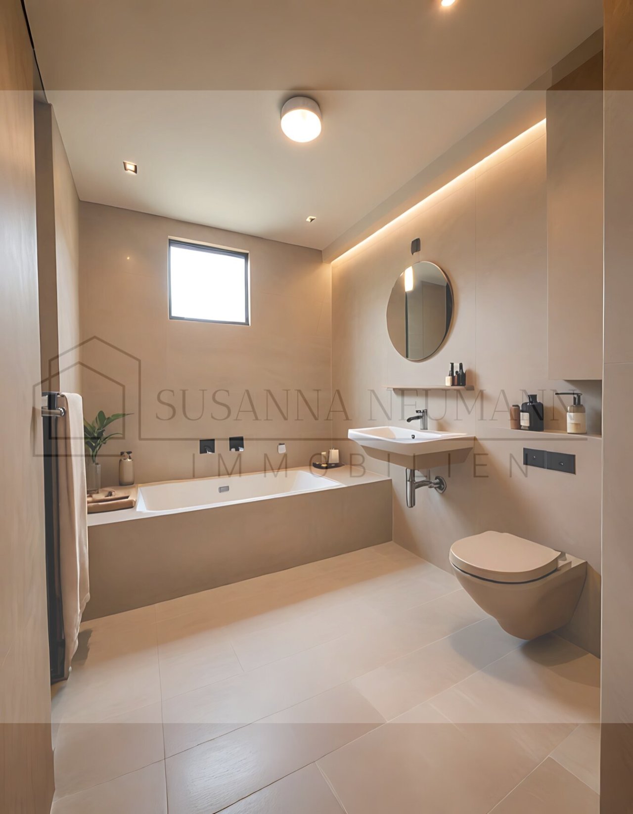 Einrichtungsbeispiel - Badezimmer